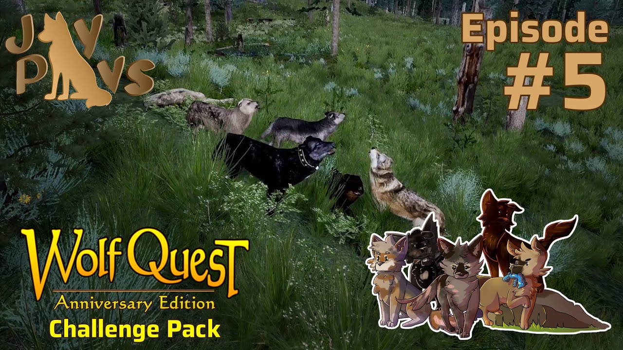 The Longest Night | WolfQuest Multiplayer Collab: Challenge Pack Season 2 #5