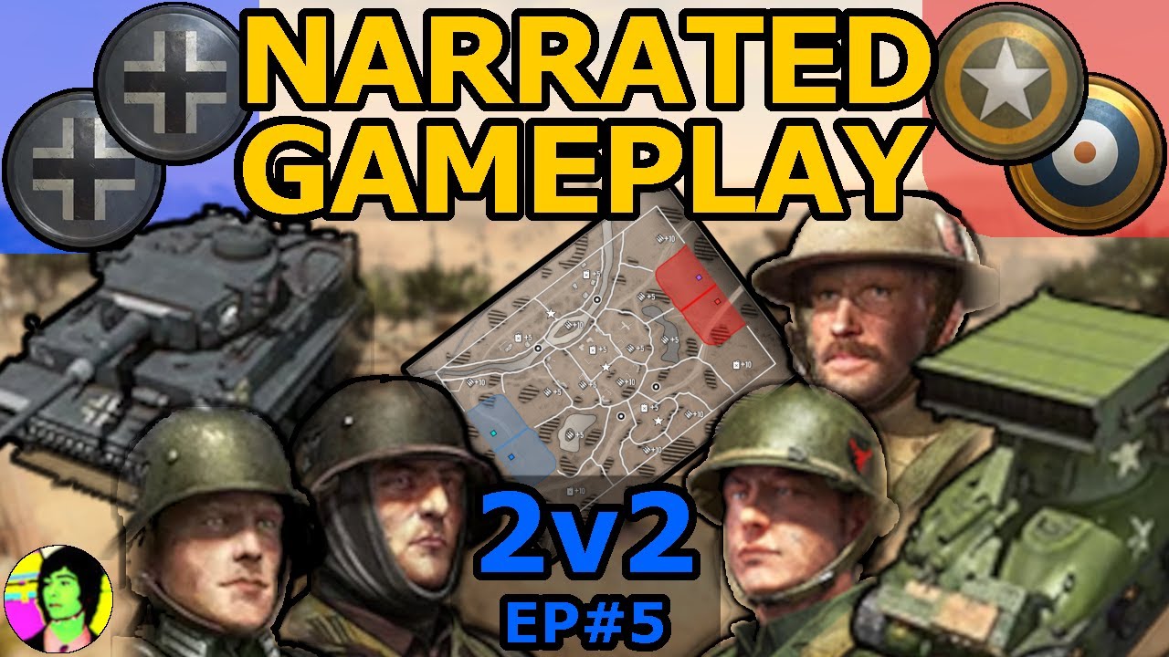 CoH3 | Team breakthrough tactics | Narrated Gameplay 2v2 Wehrmacht | EP#5