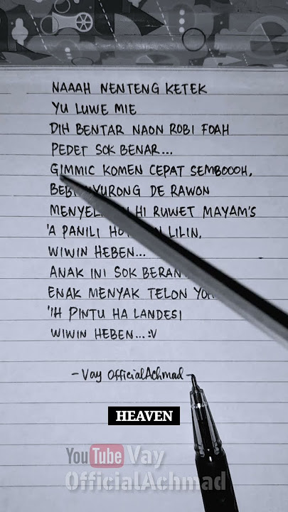 Bryan Adams - Heaven | Yang Ku Dengar #lirikparodi