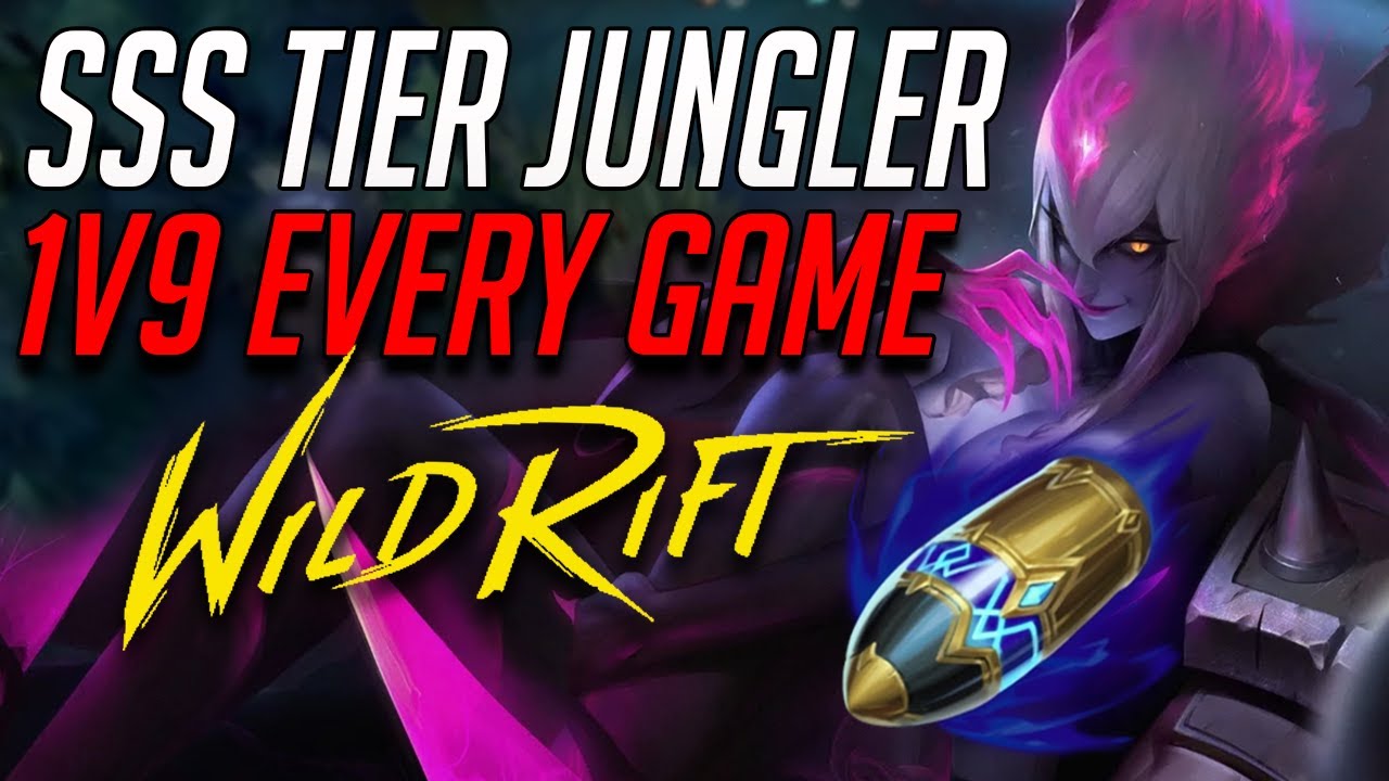 Evelyn Jungle wild rift:FullGameplay and build, League of Legends Wild Rift  (LoL Mobile)