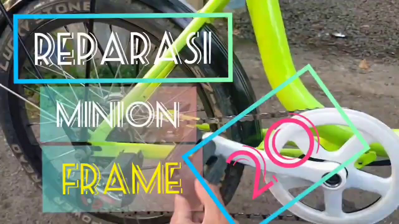 Sepeda minion frame 20