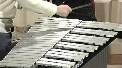 Jimmy Thomson explains and demonstrates the vibraphone (part 2)