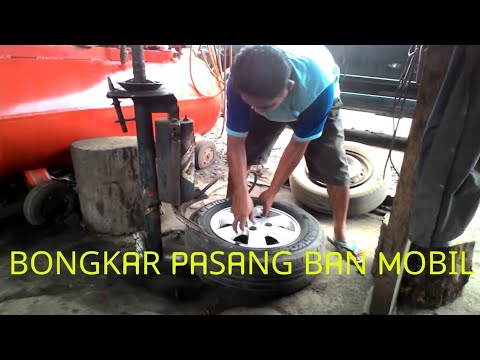 CARA BONGKAR  PASANG  BAN MOBIL YouTube