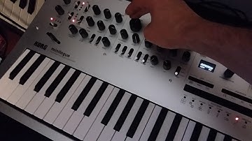 Arturia drumbrute /korg minilogue jam session .