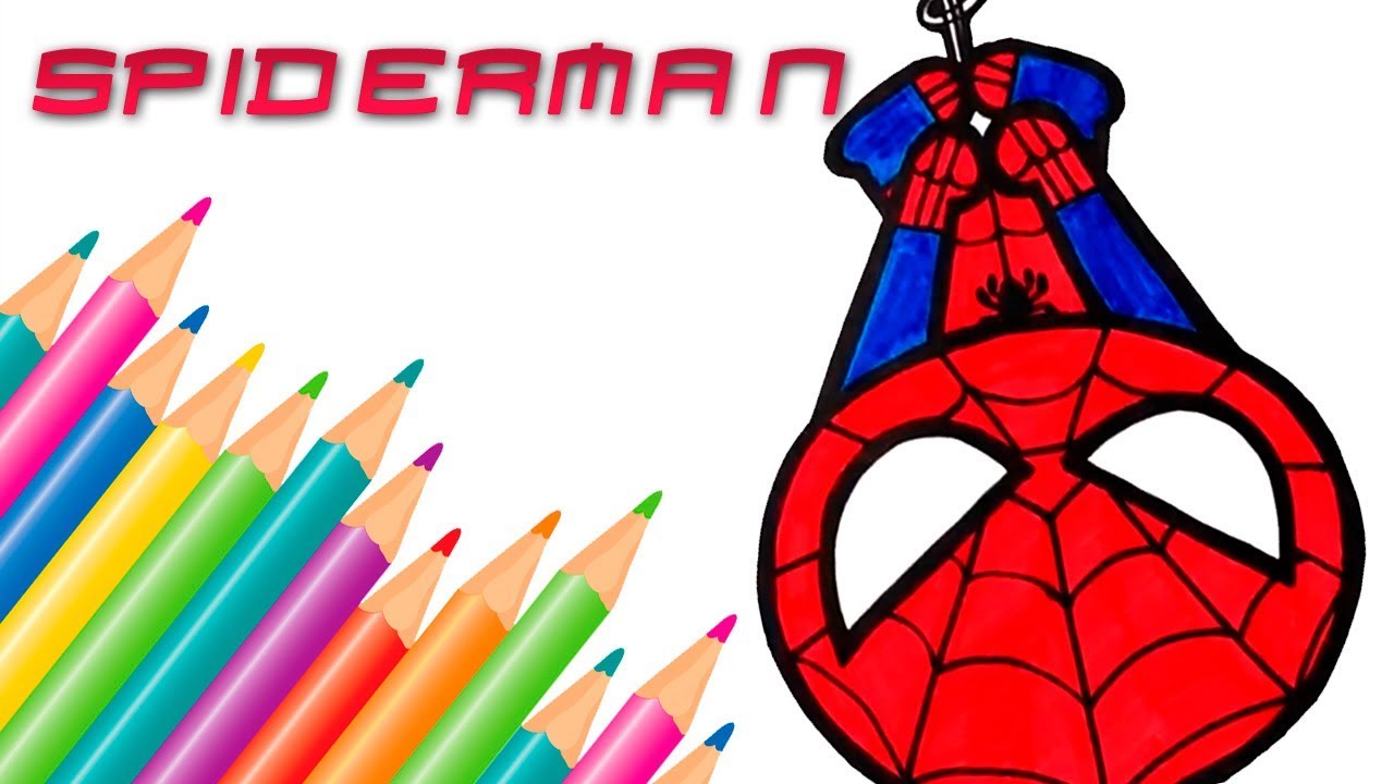 Como Dibujar A El Hombre Arana Kawaii How To Draw A Spiderman Kawaii Youtube