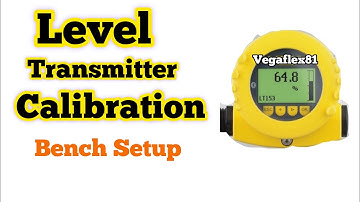 Level transmitter calibration || level transmitter configuration vegaflex | Part 4
