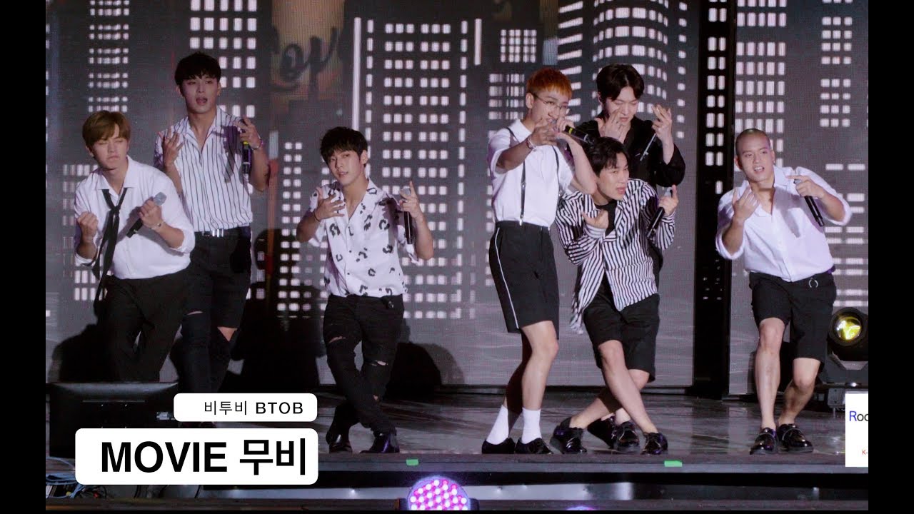 비투비 BTOB[4K 직캠]MOVIE 무비 DMZ 평화콘서트@170812 Rock Music