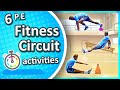 Fitness Circuit Exercises Quiz
