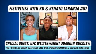 Fistivities 87: UFC&#39;s Joaquin Buckley Talks KOs, Callouts &amp; Viral Head Kick Vid; Plus UFC 289 Reacts