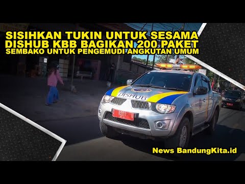 DISHUB KBB Sisihkan Tukin untuk Sesama | #bandungkitaid #news