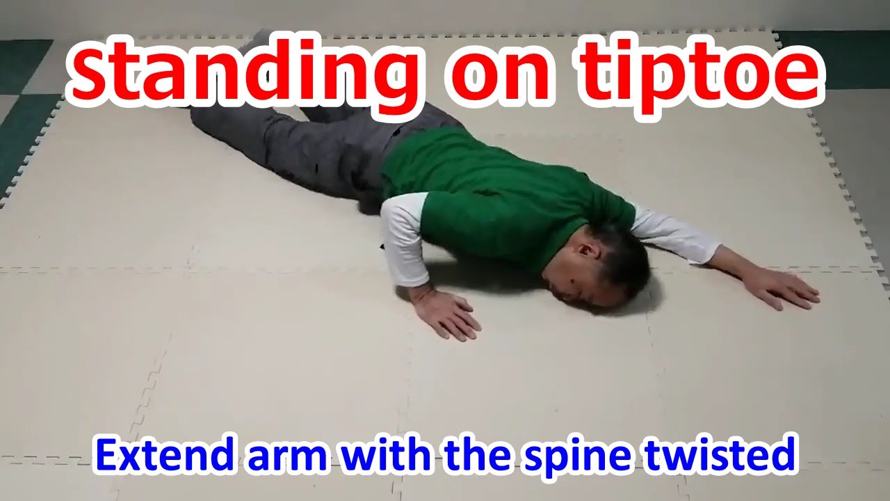 Extend arm with the spine twisted YouTube