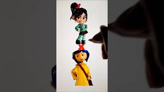 Vanellope Into Carolain #digitalart #transformation #art #artist #shorts