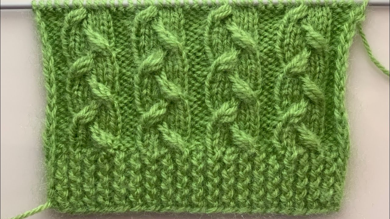 Cable Knitting Pattern For Gents Sweater/Ladies Jacket/Cap Design