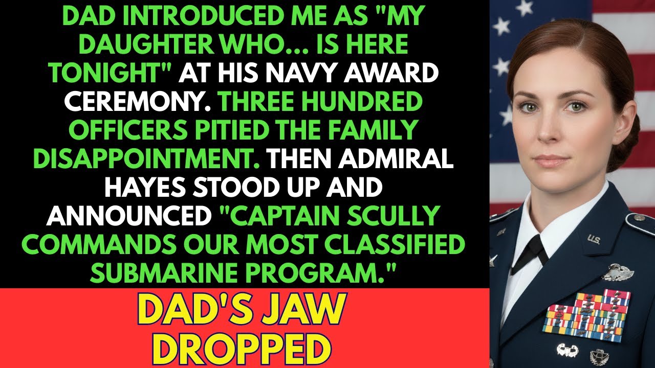 Dad Introduced Me as 'My Daughter Who... Is Here Tonight' — Then the Admiral Stood and Saluted