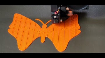 Prusa MK4 input shaper printing infill.