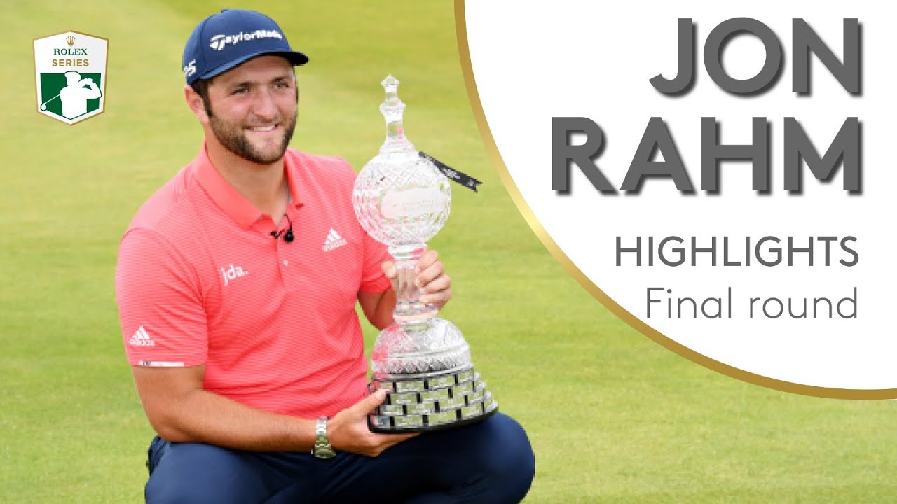 Jon Rahm Sinks a Big Putt to Win Playoff at the BMW Championship