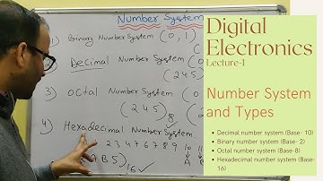 What is Number System in Digital Electronics in Hindi ?