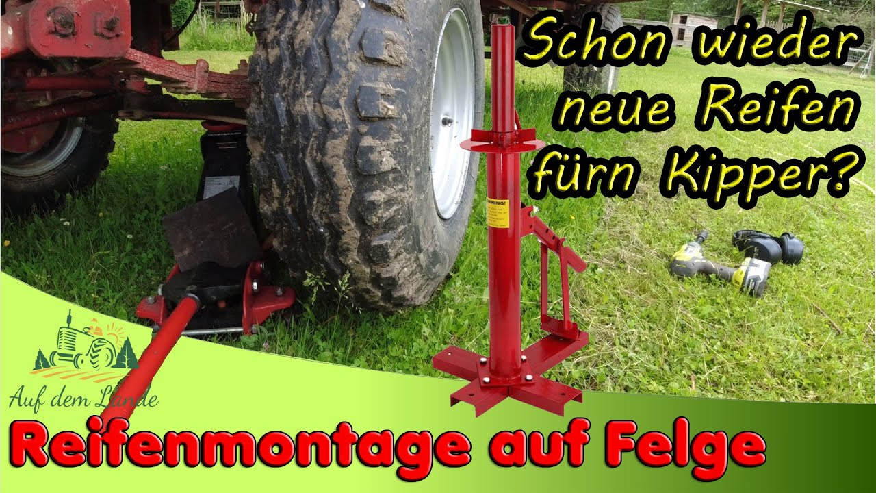 Mit China  Reifenmontagegerät 10/75-15,3 Reifen aufziehen auf Kipper Felge