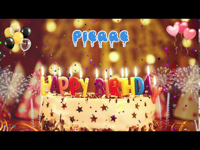 Watch PIERRE Birthday Song – Happy Birthday Pierre on YouTube Watch PIERRE Birthday Song – Happy Birthday Pierre on YouTube
