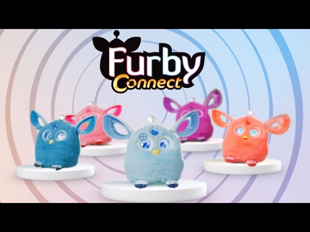 cute blue furby connect