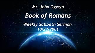 John Ogwyn Book Of Romans