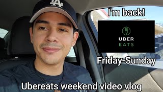 Ubereats weekend vlog 1 (1/8 - 1/10)