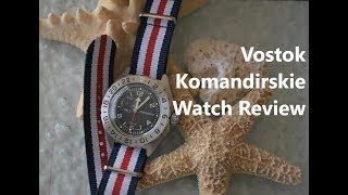 Vostok Komandirskie 650539 Watch Review & Close-Ups