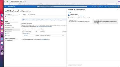 Configure Microsoft Graph API sample app with Azure AD B2C