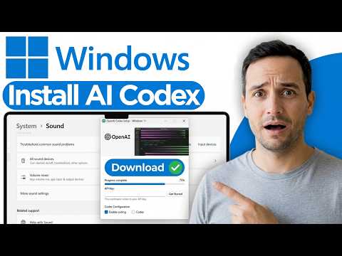 How to Install OpenAI Codex Desktop App on Windows 10 - 11 (2026 Step by Step Tutorial)