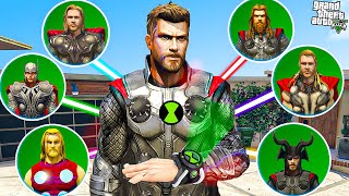 GTA 5 : $1 THOR into $1,000,000,000 THOR Suit in GTA 5 ! (GTA 5 Mods)