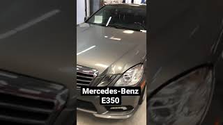 2010 Mercedes-Benz E350.