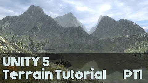 Unity 5 landscape tutorial PT1