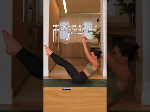 Who else thought Pilates looked innocent the first time? 😭🔥 We've all been there, right? #pilates