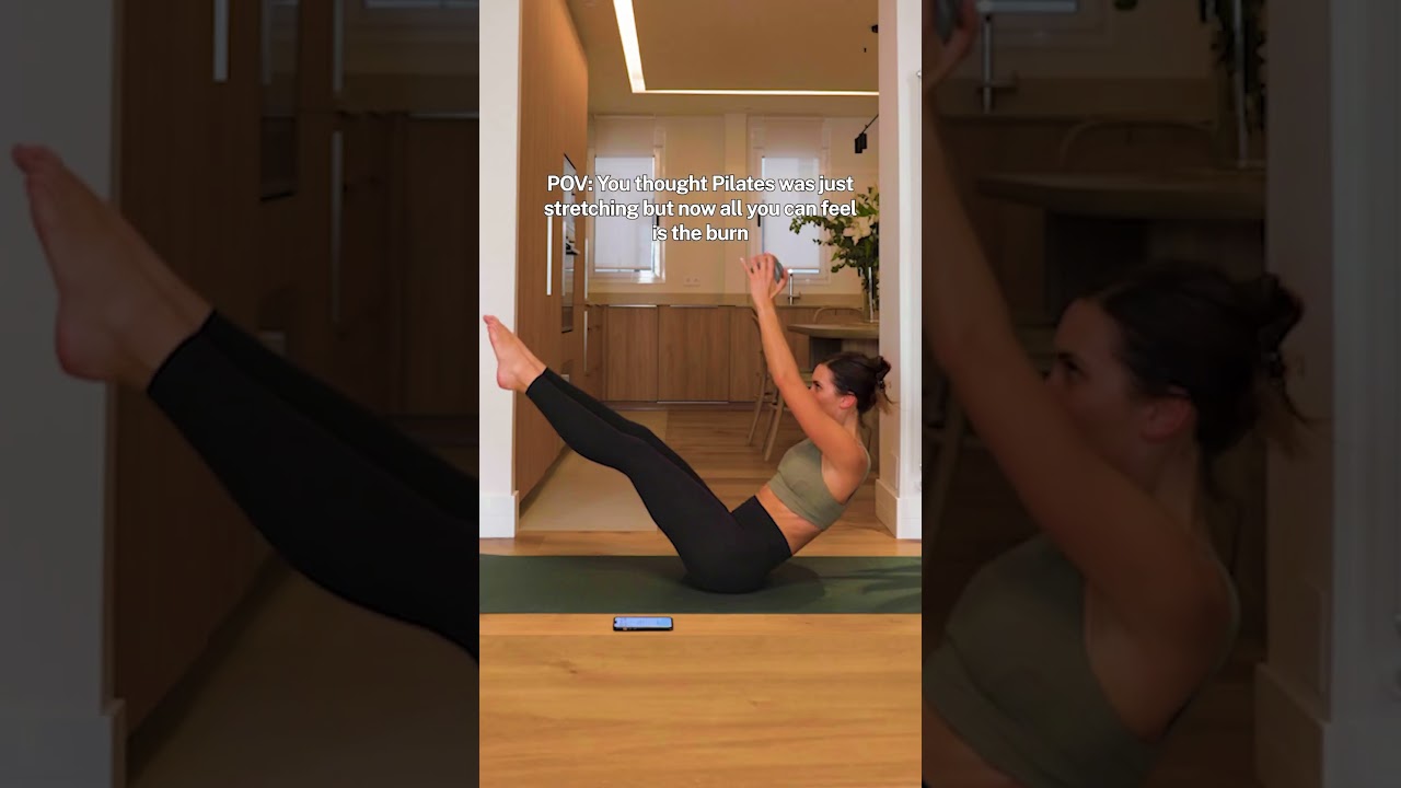 Who else thought Pilates looked innocent the first time? 😭🔥 We've all been there, right? #pilates