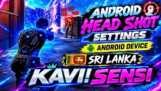 🔥 KAVI! SENSI OB55 | ANDROID HEADSHOT SETTINGS 📱🎯 | ONE TAP HEADSHOT 🔥 screenshot 3