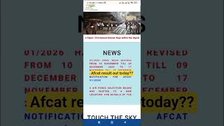 Afcat 01/2026 result out today??? #afcatresult #afcatpreparation #afcat