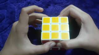 How to do (cube dance) in Rubik's cube (Hindi) #PrincessayushiandPrinceAnsh