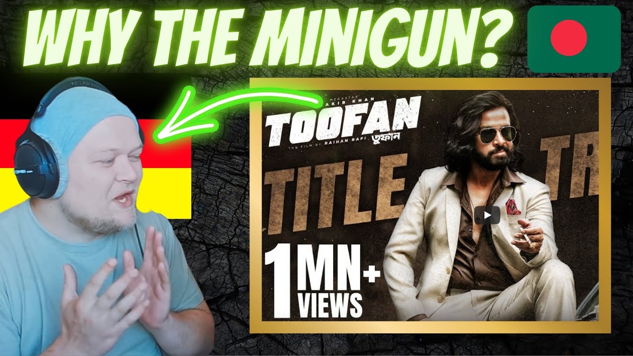 🇧🇩 Toofan Title Track | Shakib Khan | Foreigner Reaction - YouTube