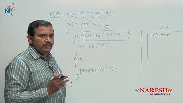Conditional Controlling Statement if-else | C Technical Interview Questions and Answers | Mr. Ramana