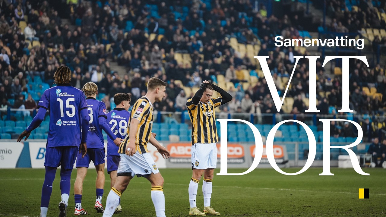 SAMENVATTING | Vitesse verliest van FC Dordrecht 😕