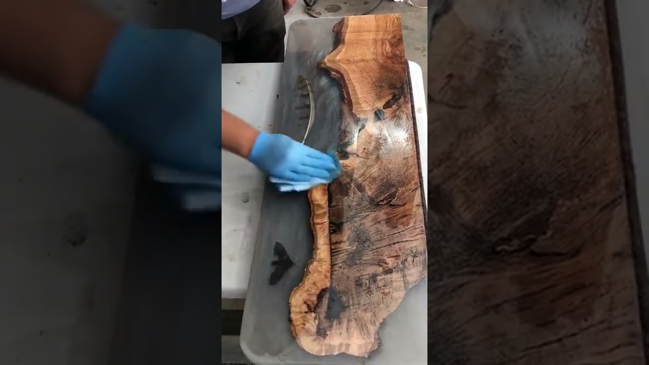 A Moth & Feather Embedded In Resin! | Driftwood Works Inc. 