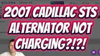 2007 Cadillac STS Charging Mystery Solved!