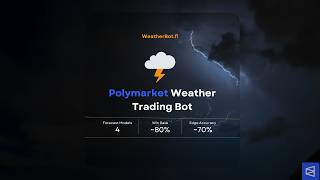 Polymarket Trading Bot — High Win Rate AI Weather Market Strategy