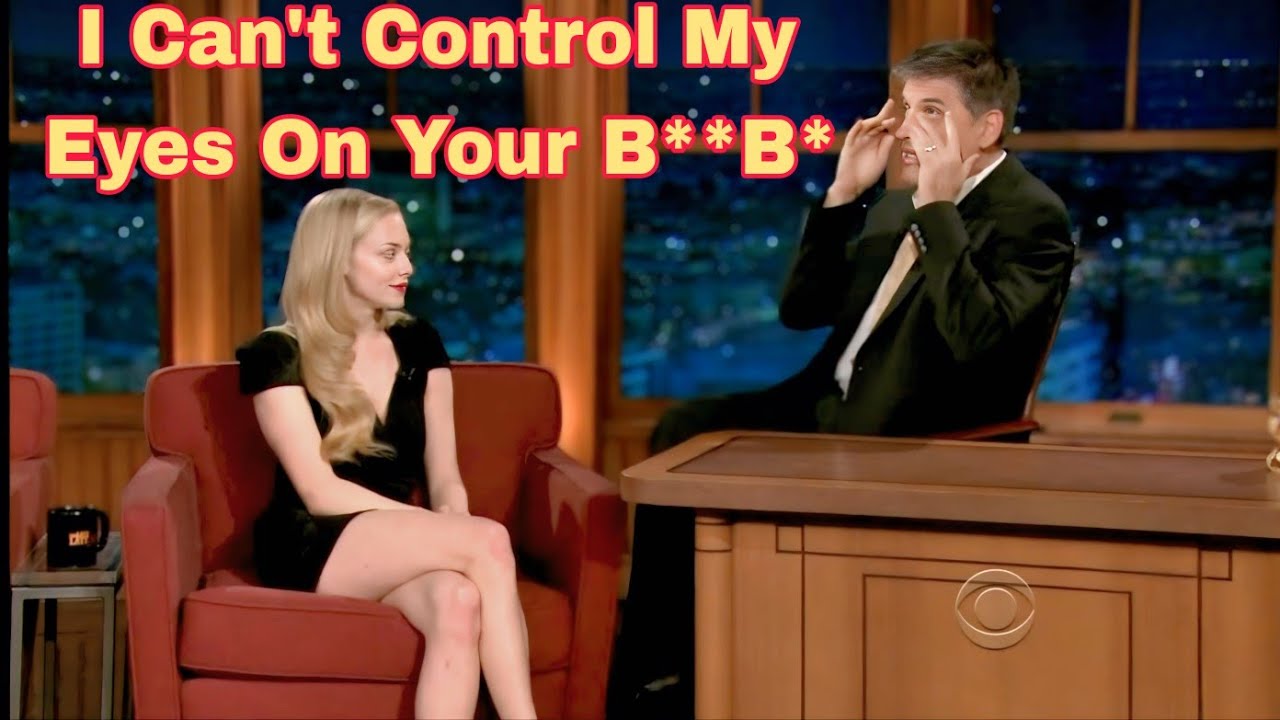 Craig Ferguson Chat Left Amanda Seyfried  Speechless! Amanda Seyfried Craig Ferguson