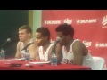 VIDEO: IU players discuss Illinois win