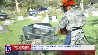 National Guard helping with storm cleanup