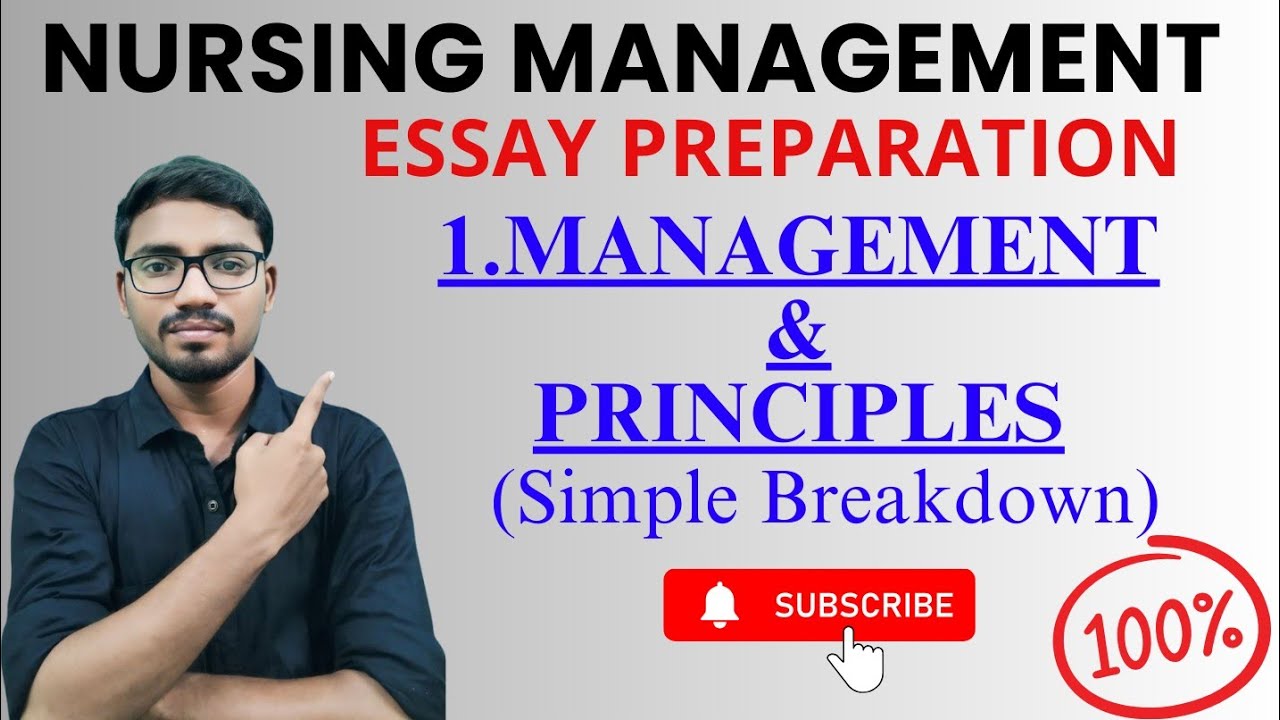 1.Management in Nursing | Definition, Concepts, Levels, Theories| Nursing Management | NN4U