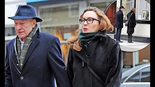 Patrick Stewart, 77, shops at funeral directors