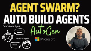Agent Swarm is HERE? NEVER create AutoGen Agents manually