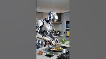 AI Robot Cooking Food for Entire Family